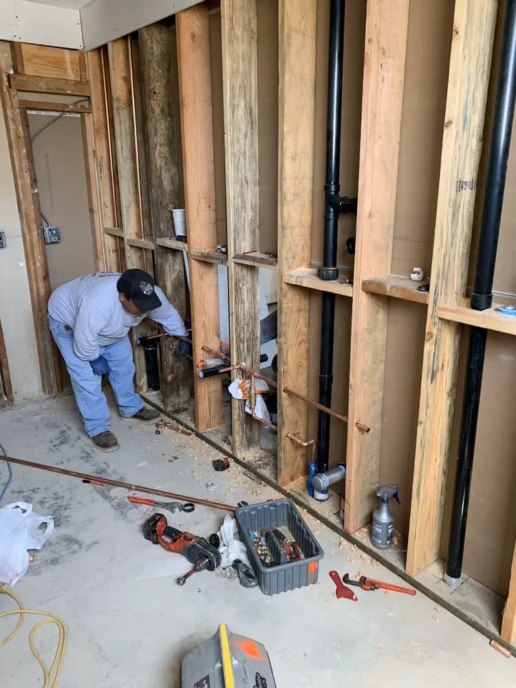 Commercial rough-in plumbing for Water Heater Replacement in Glenwood City